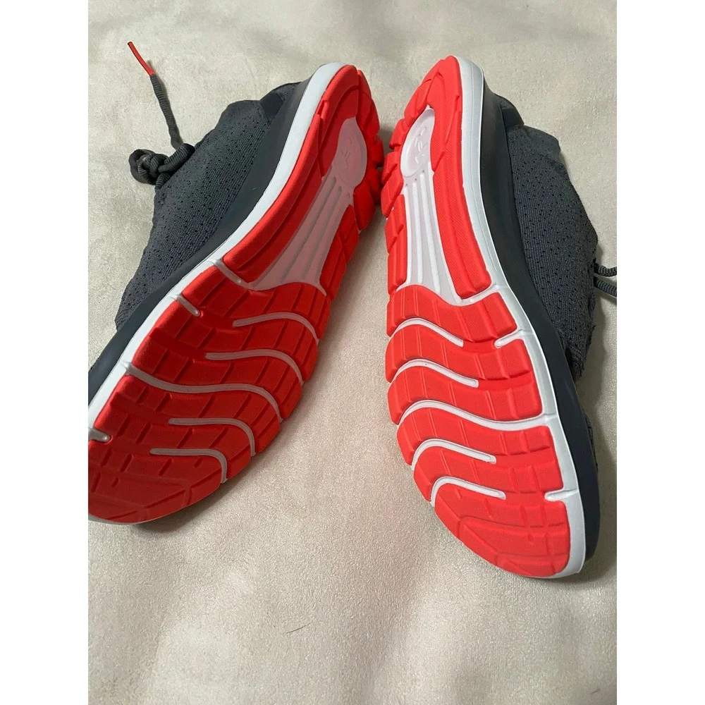 Under Armour Charged Impulse Mens Running Shoes Grey Red 3021950-103 Size 11.5